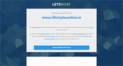 Desktop Screenshot of lifestylesonline.ie